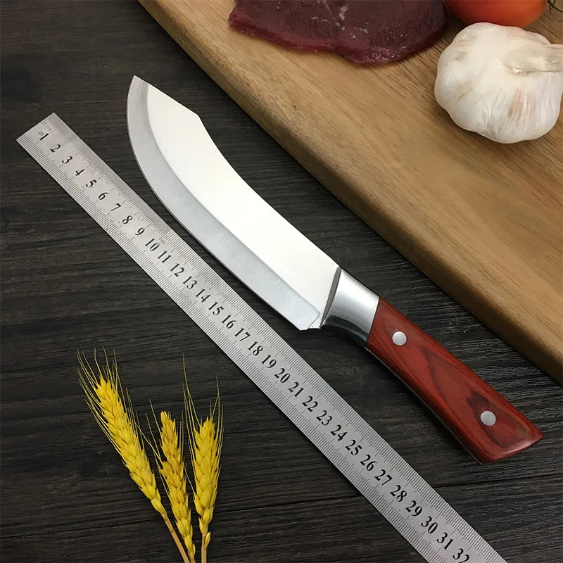 Butcher Kitchen Knives Set Stainless Steel Cleaver Boning Knife for Meat Bone Fish Fruit Vegetables Slicing Chef Knife