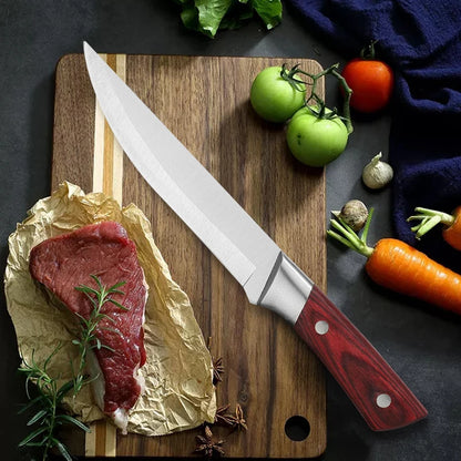 Butcher Kitchen Knives Set Stainless Steel Cleaver Boning Knife for Meat Bone Fish Fruit Vegetables Slicing Chef Knife