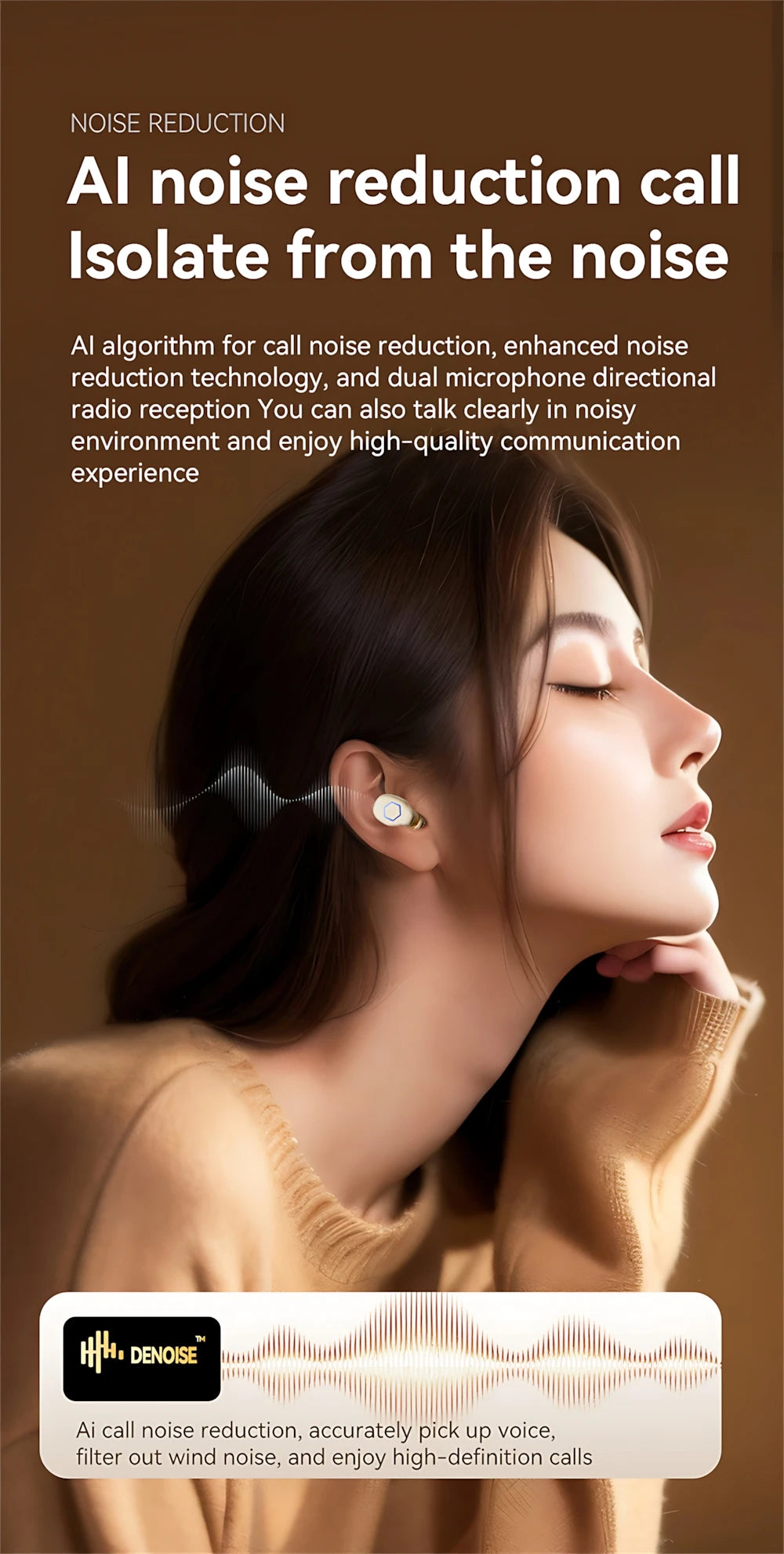 In-ear Bluetooth Headphones Wireless Earphones HIFI Stereo Touch Low Delay Game Earplugs Mini Portable Creative Gifts For Girls