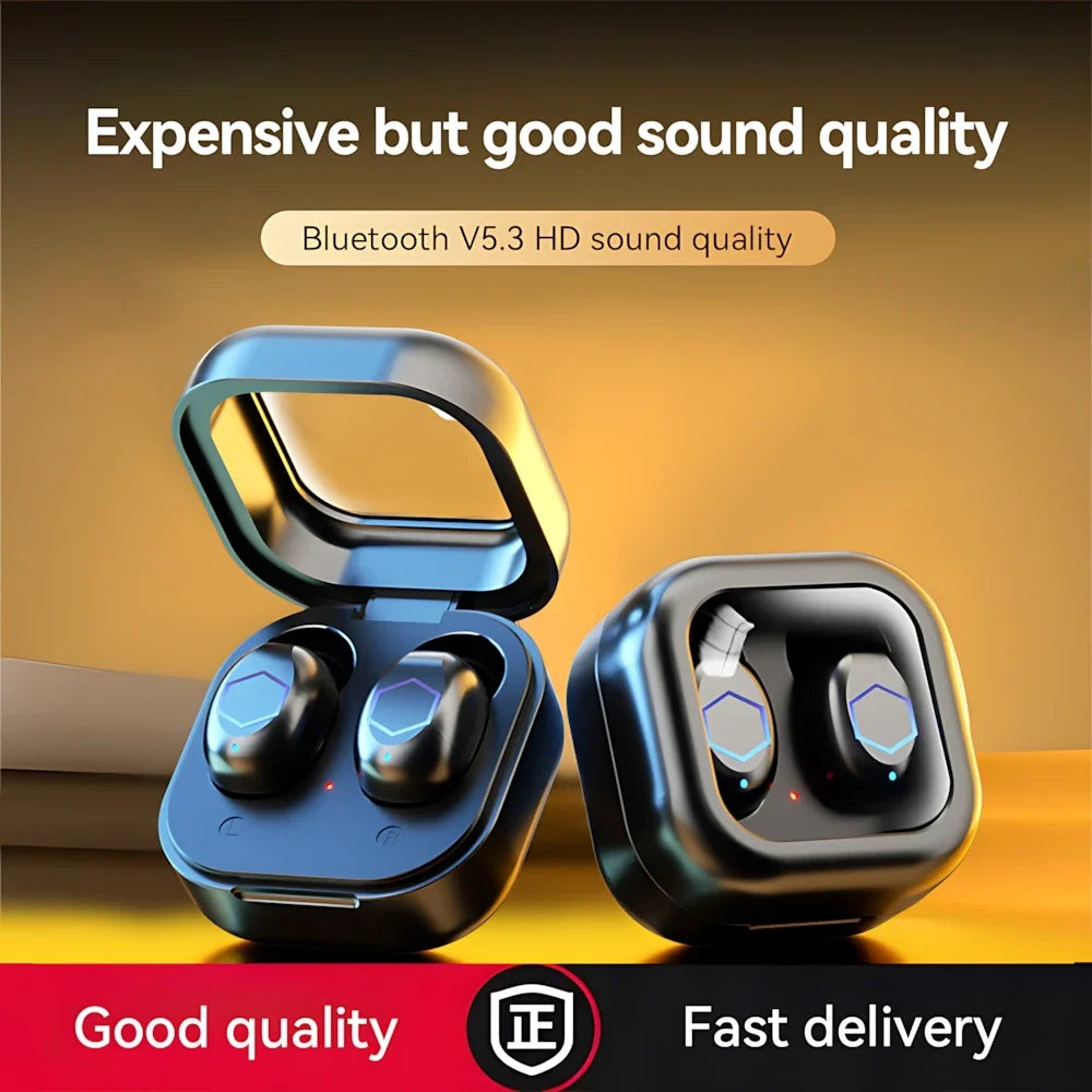 In-ear Bluetooth Headphones Wireless Earphones HIFI Stereo Touch Low Delay Game Earplugs Mini Portable Creative Gifts For Girls