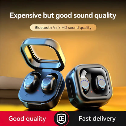In-ear Bluetooth Headphones Wireless Earphones HIFI Stereo Touch Low Delay Game Earplugs Mini Portable Creative Gifts For Girls