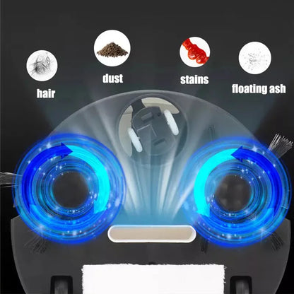 Smart Sweeping Robot Mini Silent Vacuum Wireless Cleaner Sweep Mop Brush Two-In-One Multi-Function Cleaning Machine For Home