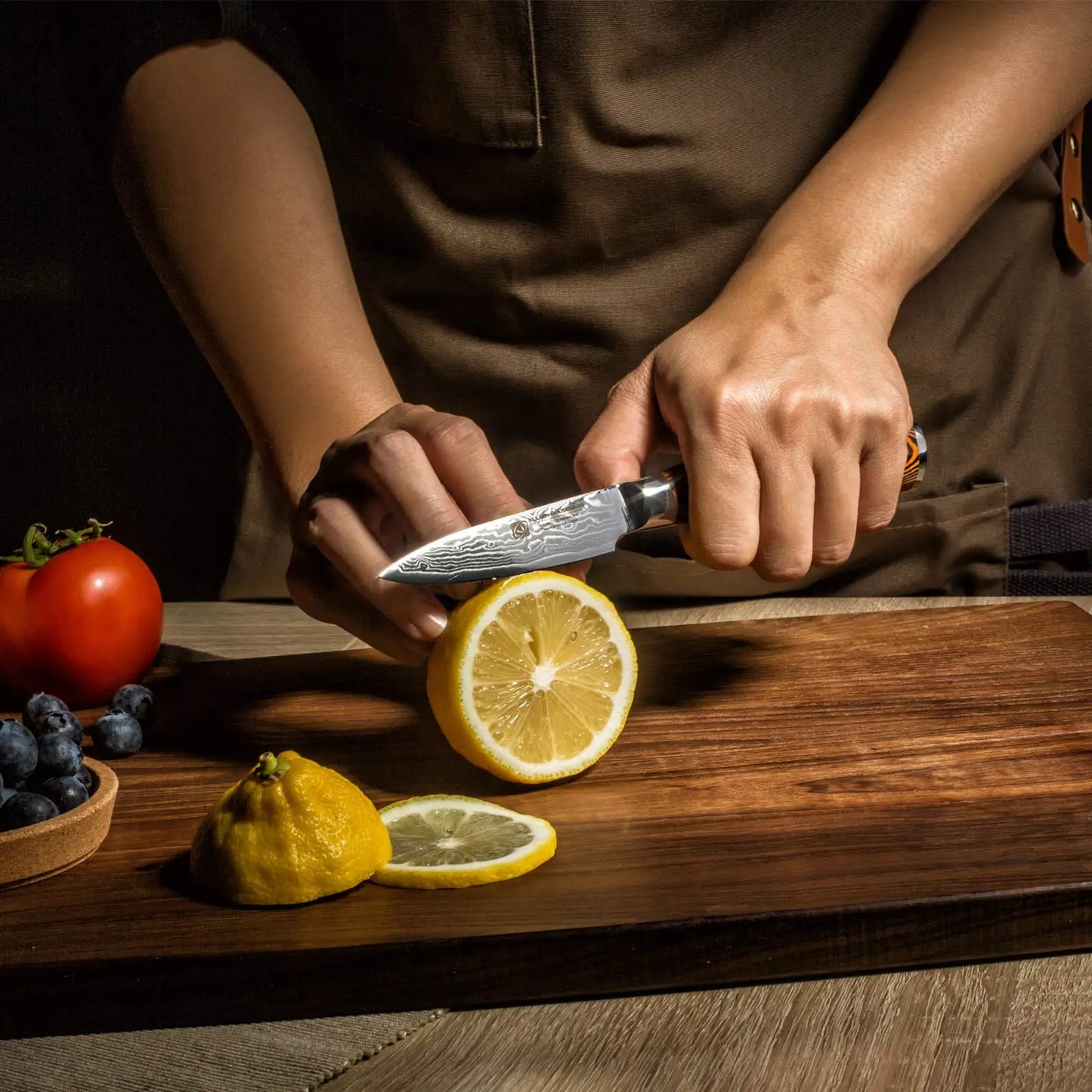 Damascus Knives 67 Layer Chef Knife Japanese Santoku Damascus 8 Inch Chef Knife  Professional Knives Set Utility Paring Knife