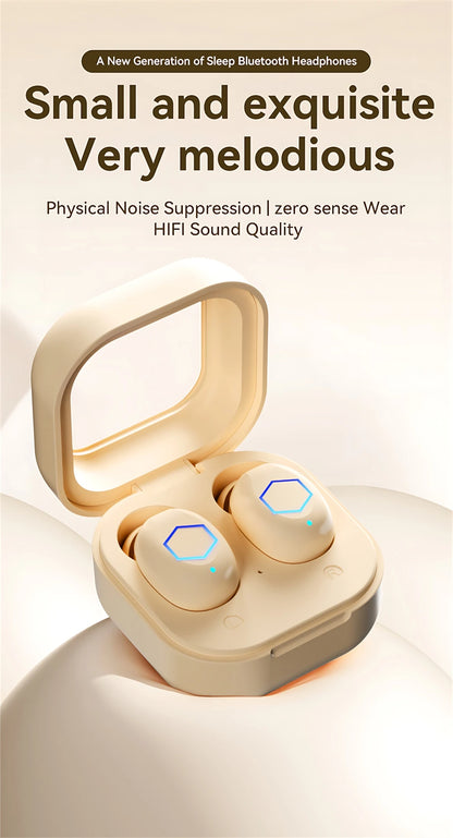 In-ear Bluetooth Headphones Wireless Earphones HIFI Stereo Touch Low Delay Game Earplugs Mini Portable Creative Gifts For Girls