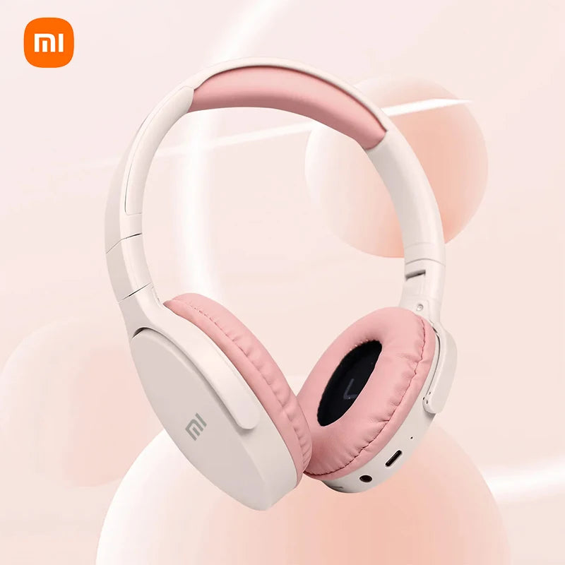 Xiaomi Wireless Bluetooth Headphones Over Ear HiFi Stereo Foldable Lightweight Headset HIFI Stereo Suitable for Samsung iPhone