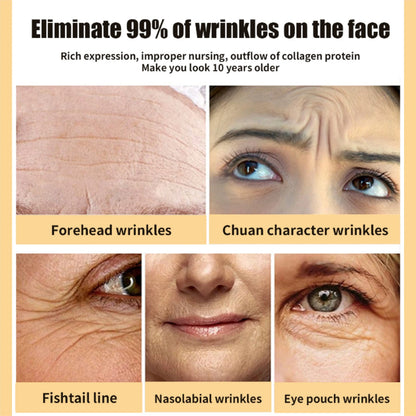 Retinol Wrinkle Remover Face Set Instant Firming Lifting Anti-Aging Serum Fade Fine Lines Whitening Korean Skin Care Products