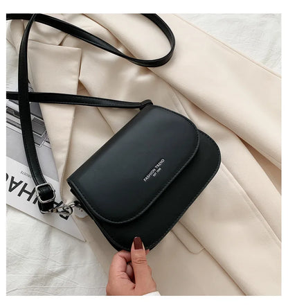Saddle bag women's crossbody bag bag girl, summer simple fashion trend, foreign shoulder bag women