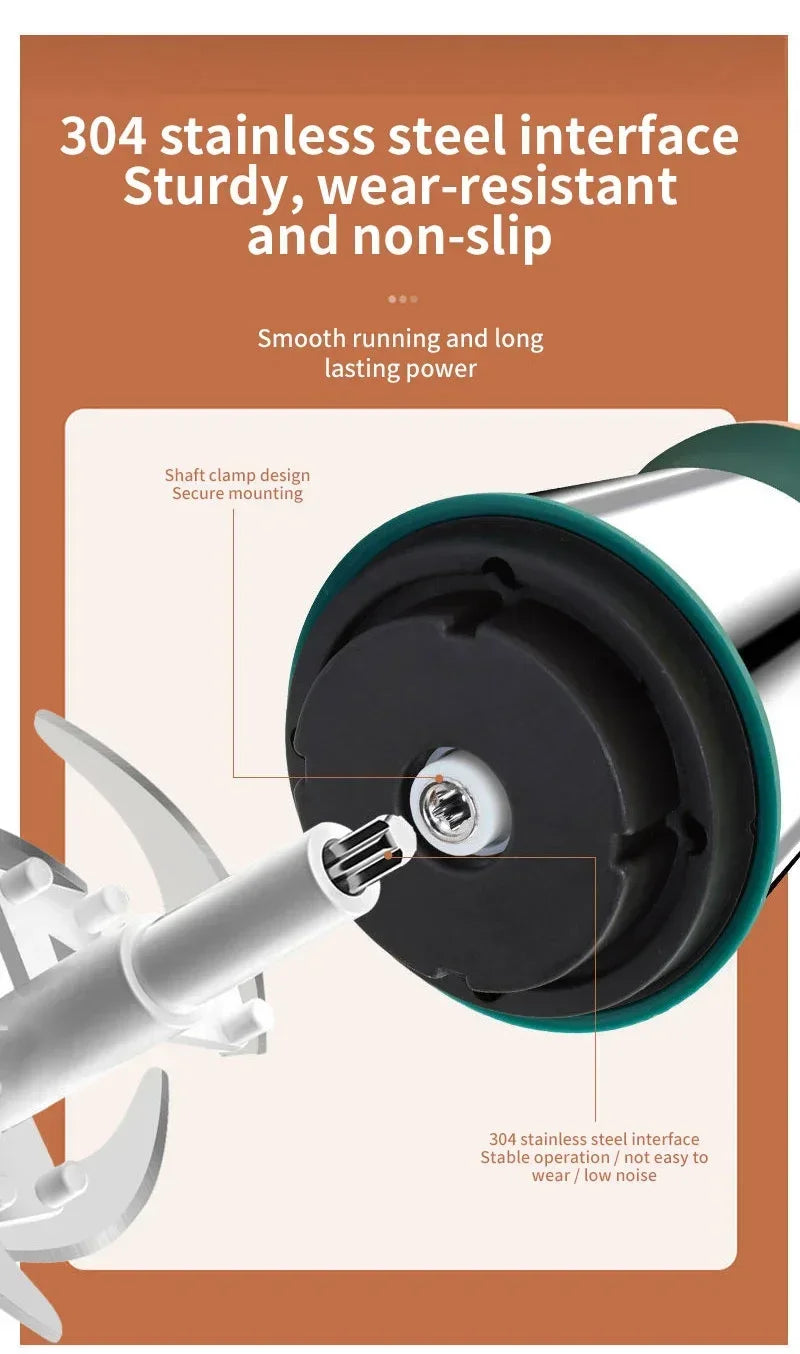 2L Stainless Steel Electric Chopper Meat Grinder Mincer Vegetable Chopper Meat Slicer Machine Household Grinder Food Processor