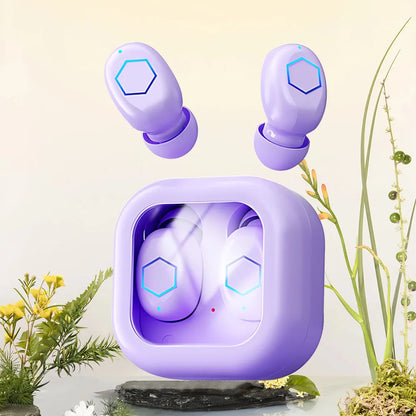 In-ear Bluetooth Headphones Wireless Earphones HIFI Stereo Touch Low Delay Game Earplugs Mini Portable Creative Gifts For Girls