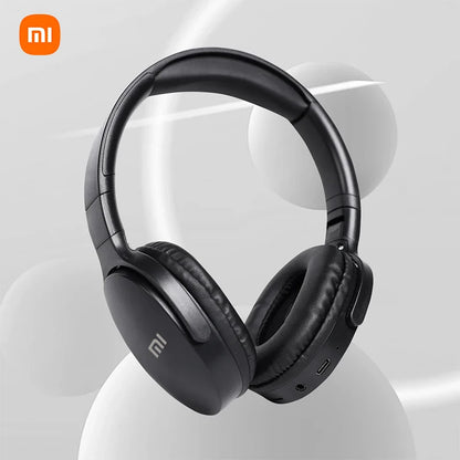 Xiaomi Wireless Bluetooth Headphones Over Ear HiFi Stereo Foldable Lightweight Headset HIFI Stereo Suitable for Samsung iPhone