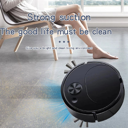 Smart Sweeping Robot Mini Silent Vacuum Wireless Cleaner Sweep Mop Brush Two-In-One Multi-Function Cleaning Machine For Home