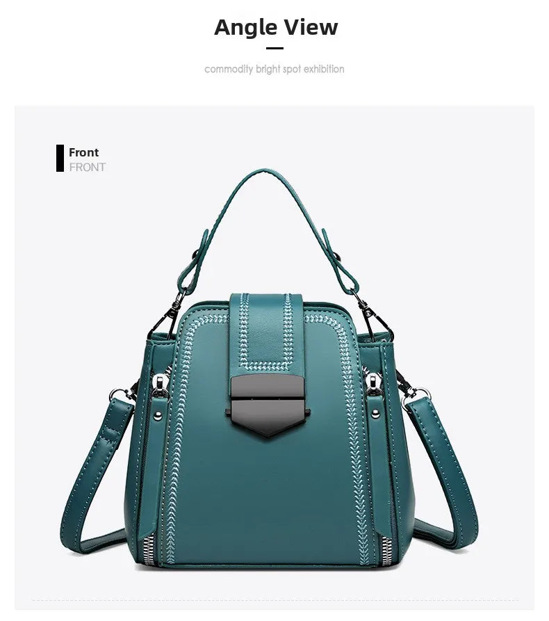 Ele  oulder Crossbody Bag for Women in Bla Single Strap Sli Design  Bag Faionable Handbag 2024 New Model