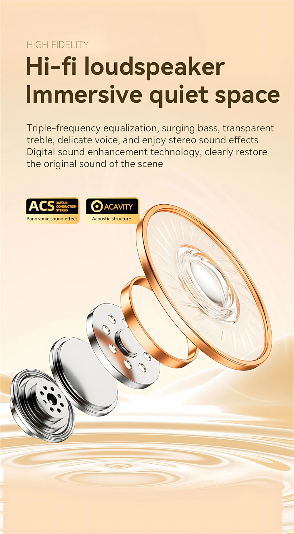 In-ear Bluetooth Headphones Wireless Earphones HIFI Stereo Touch Low Delay Game Earplugs Mini Portable Creative Gifts For Girls