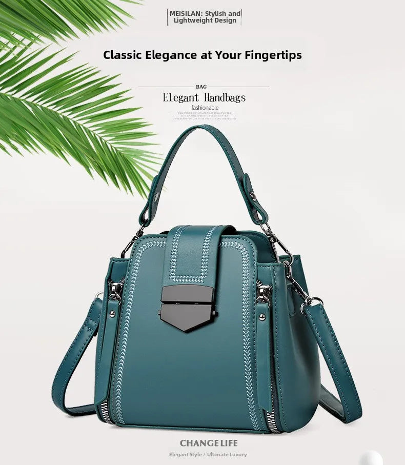Ele  oulder Crossbody Bag for Women in Bla Single Strap Sli Design  Bag Faionable Handbag 2024 New Model